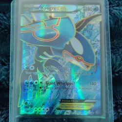 Pokemon TCG Kyogre EX Full Art Ultra Rare Card 148/160 XY: Primal Clash hp - Image 1