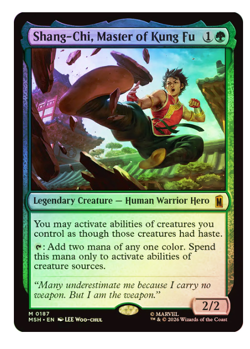 Shang-Chi, Master of Kung Fu - Foil Marvel Super Heroes - Image 1