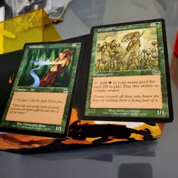 Wellwisher + Priest Of Titania, MtG, Elf Tribal - Image 1