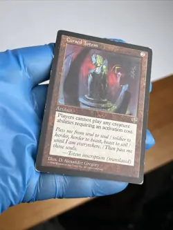 Cursed Totem Mirage - MTG Magic Card English - Condition Shown In Many Pictures - Image 5