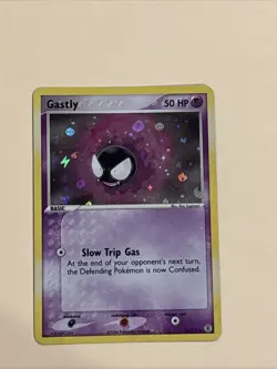 2004 POKEMON EX FIRE RED & LEAF GREEN 63 GASTLY-REVERSE FOIL NM - Image 2