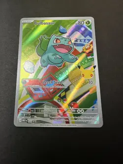 Bulbasaur MEP 037 30th Anniversary Illustration Rare - Pokemon TCG Black Star NM - Image 1