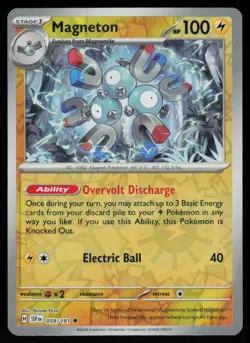 Magneton 059/191 Uncommon Surging Sparks Pokemon Reverse Holo Near Mint - Image 1