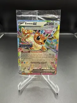 Pokemon TCG Prismatic Evolutions Eevee EX Stamped Promo Sealed - Image 1