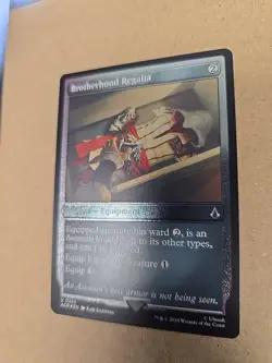 MTG Brotherhood Regalia FOIL ETCHED Assassin's Creed Card #0255 - Image 3