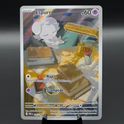 Espurr 095/088 Holo Illustration Rare Perfect Order Pokemon Holo Near Mint - Image 1