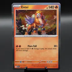 Entei 025/217 Rare Ascended Heroes Pokemon Holo Near Mint - Image 1
