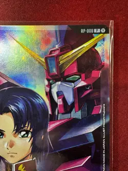 Gundam Card Game RP-008 Promo Resource Card - Asran Zala & Infinite Justice - No - Image 2