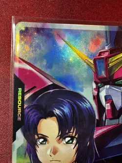 Gundam Card Game RP-008 Promo Resource Card - Asran Zala & Infinite Justice - No - Image 3