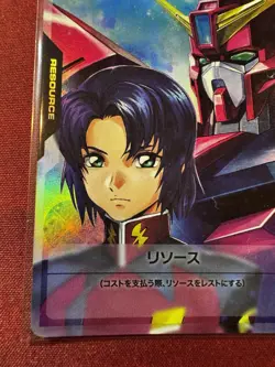 Gundam Card Game RP-008 Promo Resource Card - Asran Zala & Infinite Justice - No - Image 4