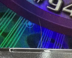 PSA 7 Gengar #94 RAINBOW FOIL TOPPS 2000 Series 2 Pokemon C3-4 - Image 3