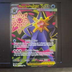 Pokemon MEGA STARMIE EX 102/088 ULTRA RARE FULL ART - Image 1