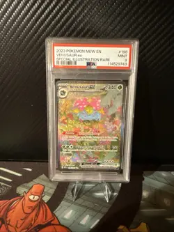VENUSAUR EX PSA 9 2023 POKEMON MEW EN-151 SPECIAL ILLUSTRATION RARE #198 - Image 5
