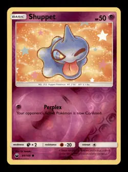 Shuppet 64/168 Common Celestial Storm Pokemon Reverse Holo Near Mint - Image 1