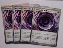 4x Telepathic Psychic Energy 088/088 Pokemon Perfect Order Playset - Image 1