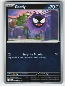 Gastly 048/088 Common Perfect Order Pokemon Reverse Holo Near Mint - Image 1