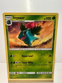 Ivysaur 2/73 Common Shining Legends Pokemon Near Mint - Image 1
