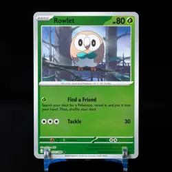 Pokemon TCG Rowlet Common ME03: Perfect Order 010/088 Reverse Holo NM - Image 1