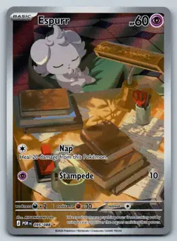 Espurr 095/088 Holo Pokemon Holo NM Perfect Order - Image 1