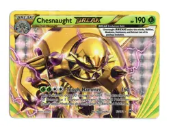 Chesnaught BREAK 12/162 Ultra Rare Holo XY - BREAKthrough Pokemon HP Damaged - Image 1