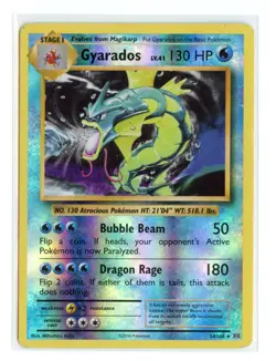Gyarados 34/108 Rare Reverse Holo XY - Evolutions Pokemon HP - Image 1