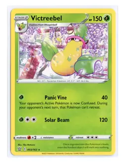 Victreebel 003/163 Rare Normal SWSH05: Battle Styles Pokemon NM - Image 1