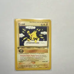 Pokemon TCG Elekid 1st Edition Neo Genesis 22/111 - Image 1