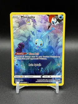 Manaphy GG06/GG70 Holo Crown Zenith Galarian Gallery NM Pokemon TCG - Image 1