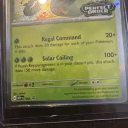 Pokemon ME03 Perfect Order - 064 Serperior Holo Build and Battle Stamped Promo - Image 4