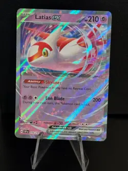 Latias ex 076/191 Double Rare Surging Sparks Pokemon Near Mint - Image 1