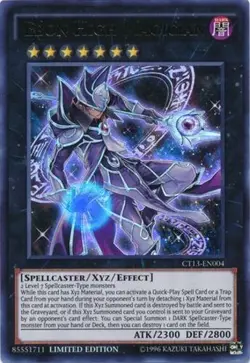 Yugioh! LP Ebon High Magician - CT13-EN004 - Ultra Rare - Limited Edition Lightl - Image 1