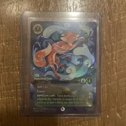 Disney Lorcana Tod-Knows All the Tricks Foil Card 230/204 Fox and the Hound - Image 1