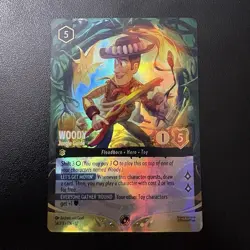 Disney Lorcana TCG Woody - Jungle Guide Foil Set Champs Promo 54/P3 - Image 1