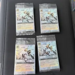 Disney Lorcana Tinker Bell Fairy Promo Glimmer Foil Near Mint Sealed, Marked - Image 1
