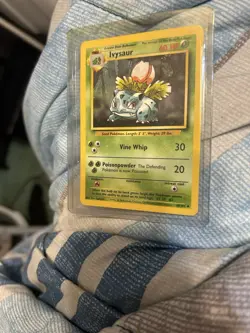 Ivysaur 30/102 Shadowless Base Set Pokemon Card 1999 WOTC NM Vintage TCG - Image 1