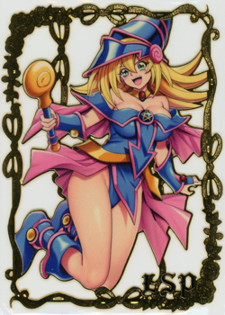 ❤DARK MAGICIAN GIRL - #179/200 - GOLD METAL - Goddess Story Anime Waifu Card - Image 1