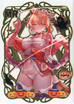 ❤YOIMIYA - #095/100 - GOLD METAL - Goddess Story Anime Waifu Metal Card - Image 1