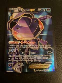 Genesect EX - 120/124 - Pokemon Fates Collide Full Art Ultra Rare Card LP - Image 1