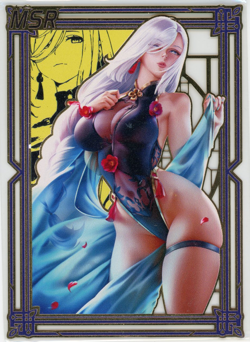 ❤SHENHE - #033/200 METAL - Goddess Story Anime Waifu Doujin Card GENSHIN IMPACT - Image 1