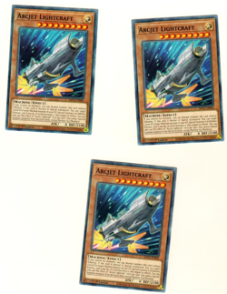 Set Of 3 Arcjet Lightcraft Tin Of Ancient Battles 2021 1st Edition Yugioh Card - Image 3
