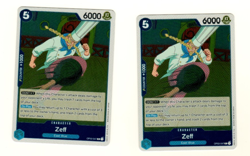 Set Of 2 Zeff OP03-047 Rare Foil Pillars Of Strength One Piece Trading Card - Image 3
