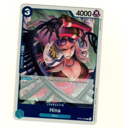 Hina OP05-050 Rare Foil Awakening Of The New Era One Piece Trading Card - Image 3