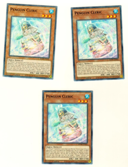 Set Of 3 Penguin Cleric BODE-EN026 Burst Of Destiny 1st Edition Yugioh Card - Image 3