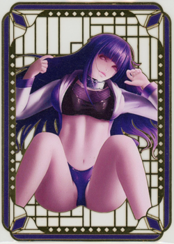 ❤HINATA HYUGA - #081/100 - METAL Goddess Story Anime Waifu Doujin Card - NARUTO - Image 1