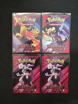 DESTINED RIVALS - TRAINER TIP CARD - BUNDLE OF 4 - POKEMON - Image 1