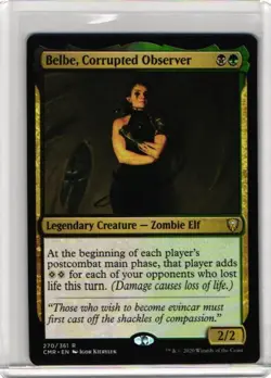 1x Belbe, Corrupted Observer (270) Commander Legends LP MTG Magic - Image 1