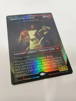 MTG 1x FOIL Sisters of the Undead # 343 Innistrad: Crimson Vow Magic the x1 NM - Image 1