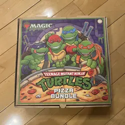 Magic The Gathering Teenage Mutant Ninja Turtles Pizza Box - Image 1