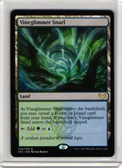 Vineglimmer Snarl 274/275 Strixhaven: School Of Mages STX MTG NM - Image 1