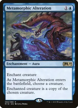 Metamorphic Alteration - Foil Core Set 2019 LP MTG - Image 1